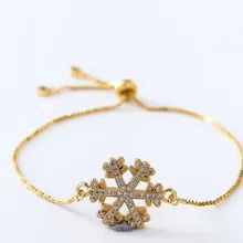 Золотая, серебряная цепочка micro pave cz Циркон кубический цирконий веревочный браслет с регулировкой макраме k, 54 браслет снежинка модные ювелирные изделия подарок