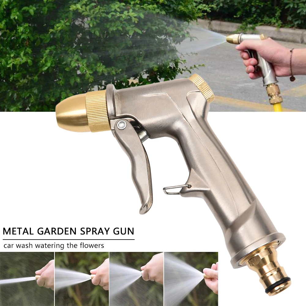 High Pressure Power Water Gun Car Washer Water Jet Garden Washer Hose Wand Nozzle Sprayer Watering Spray Sprinkler Cleaning Tool