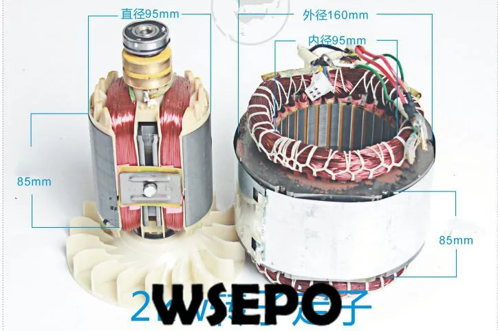 2kw stator&rotor