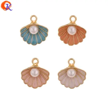 

Cordial Design 100Pcs 15*16MM Jewelry Accessories/Charms/DIY Earring Making/Shell Shape/Hand Made/Jewelry Findings Components