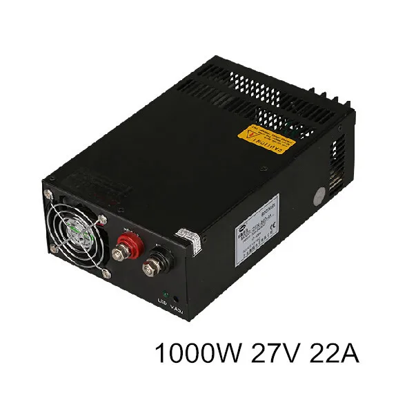 

1000W 27V single output switching power supply SCN-1000-27 AC to DC smps block power