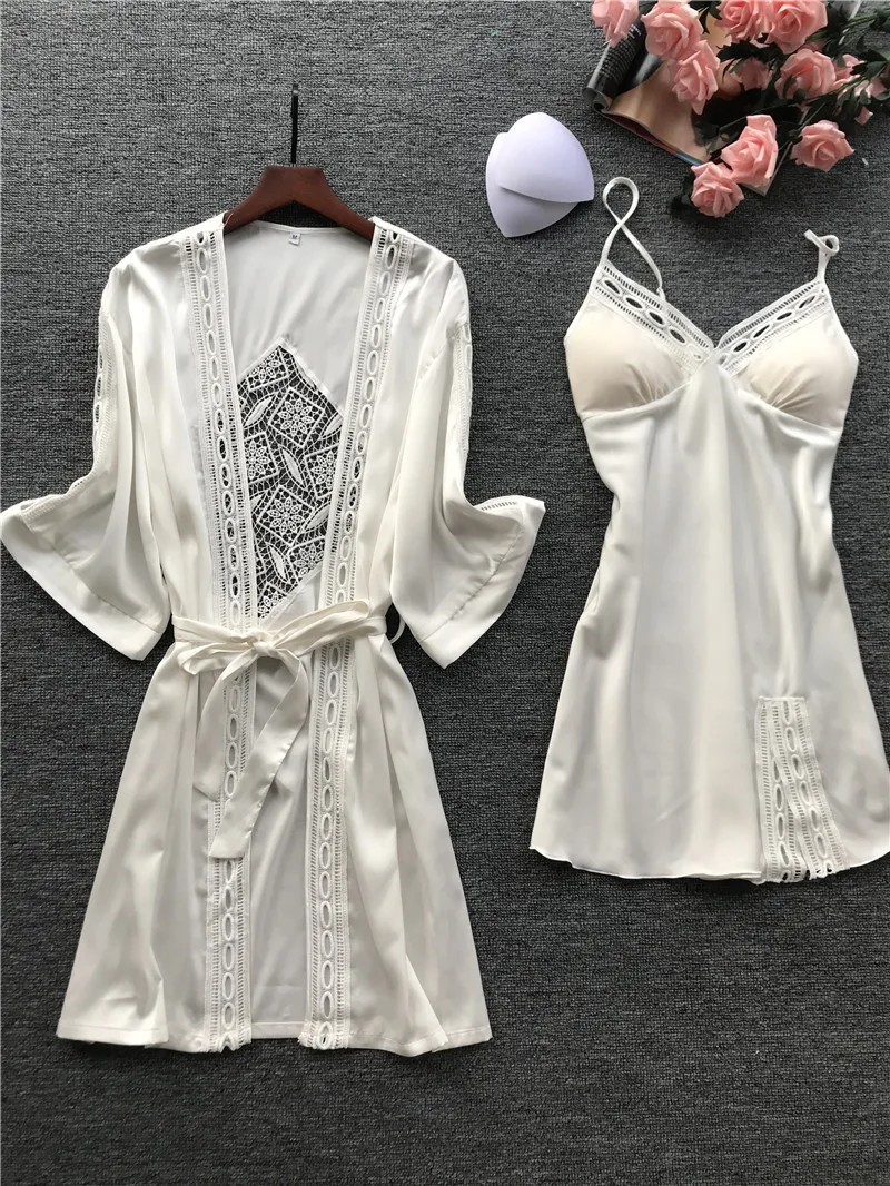 Robe Gown Set Ladies Nightwear Night ...