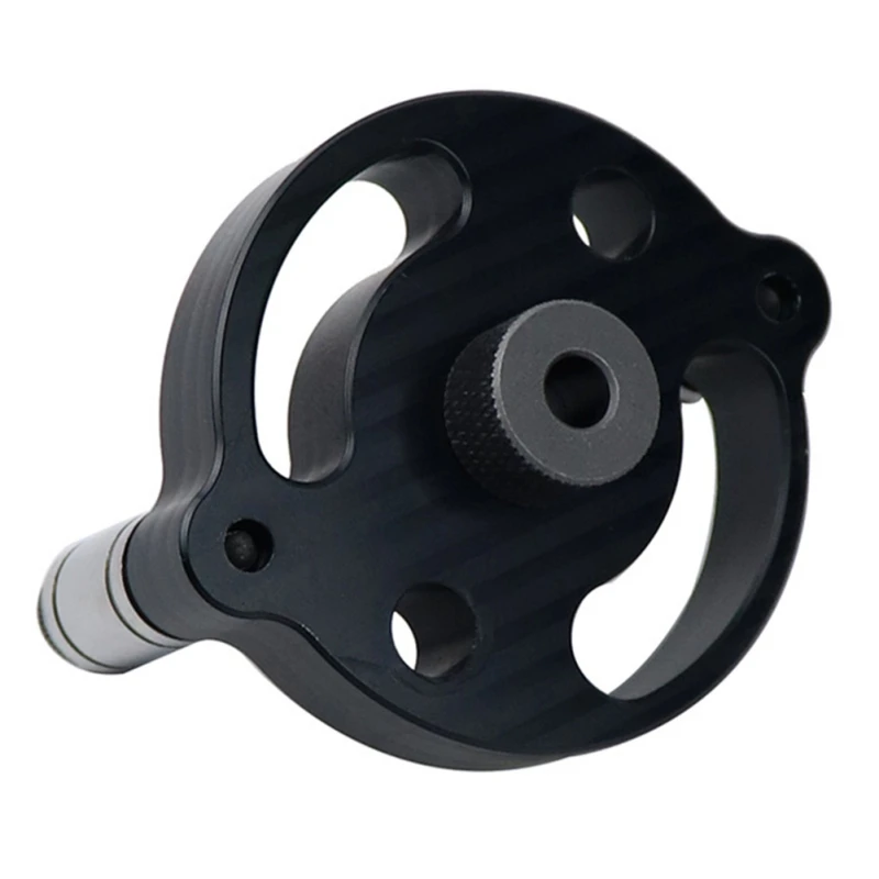 

(6/8/10Mm) Oxidation (With 2 Bearings) Set 3 Punch Hole Locating Tool Drilled Rails For Center Positioning Drilling Woodworking
