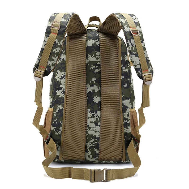 50L Camo Tactical Backpack Military Army Mochila For Hiking Hunting Backpack Tourist Rucksack Sports Camo Bag 50L