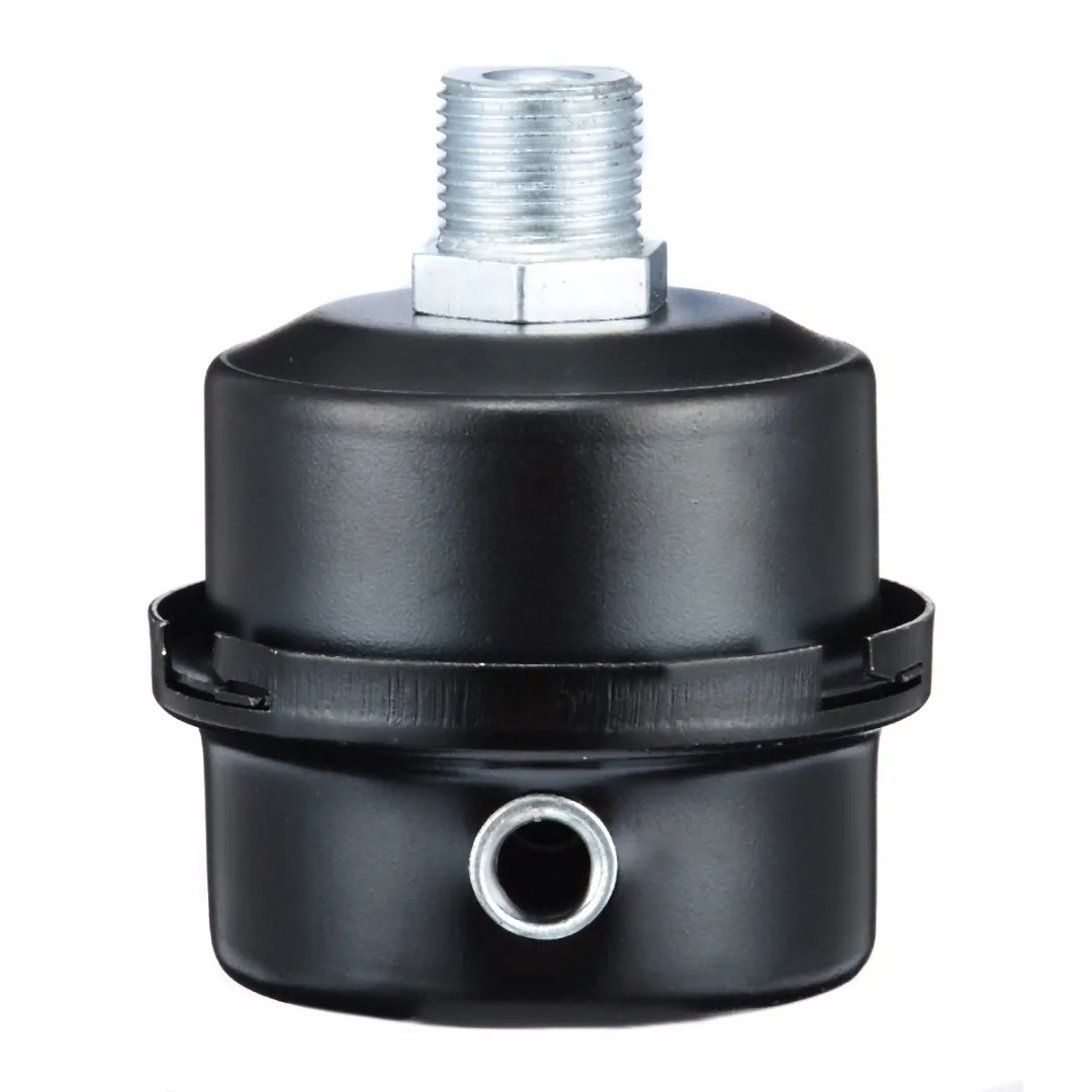 1pc 16mm Air Compressor Parts Metal Air Compressor Intake Filter Noise Muffler Silencer 5/8" Thread
