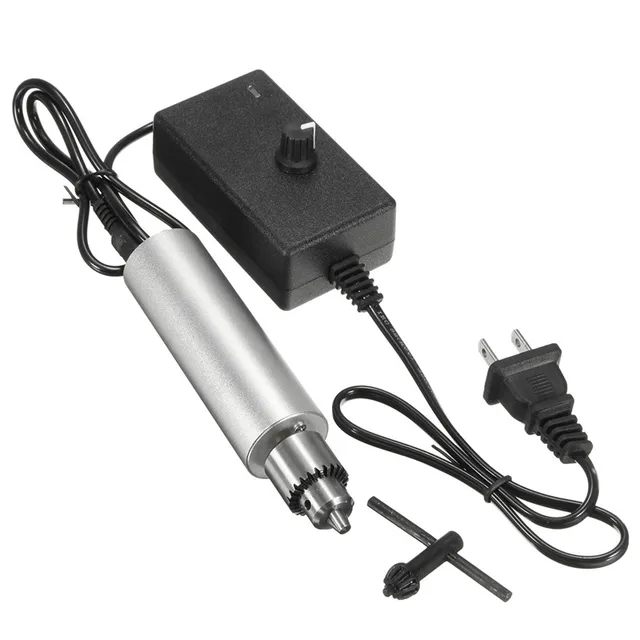 $US $16.98  1PC 6V-24V Mini Electric Drill DIY 385 DC Motor w/ JT0 Chuck 24V Power Supply Hand Tool