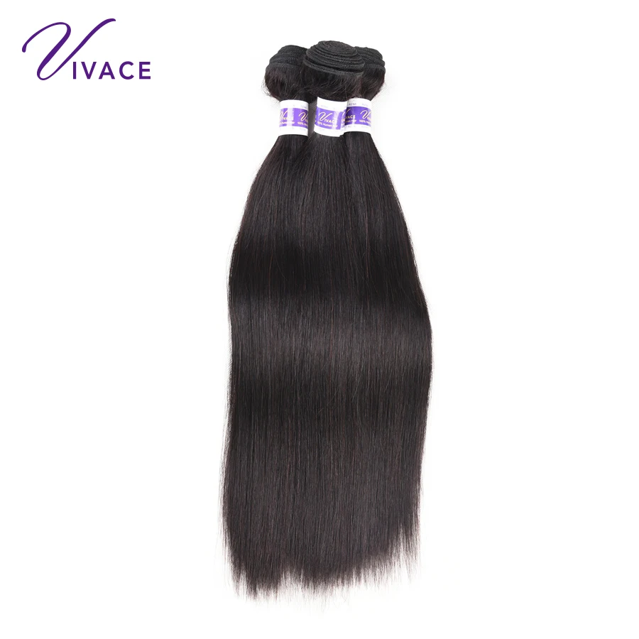 Прямые пучки волос натуральные волосы Weave Связки 100% remy Расширения ткачество
