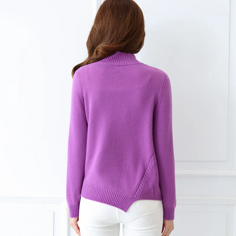 adohon 2018 womens winter Cashmere sweaters and auntmun women knitted Pullovers Turtleneck High Quality Warm Female Solid adohon 2018 womens winter Cashmere sweaters and auntmun women knitted Pullovers Turtleneck High Quality Warm Female Solid