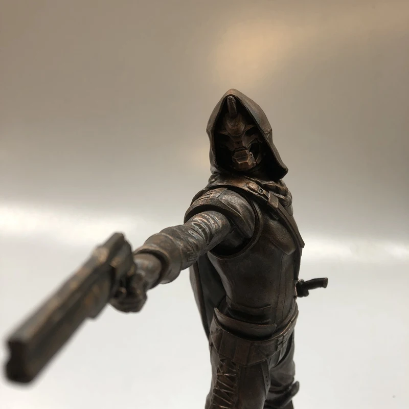 Garage Kit 21 см Destiny 2 Forsaken Gunslinger Cayde-6 с пистолетом медный фигурка Коллекционная модель свободная игрушка Подарки