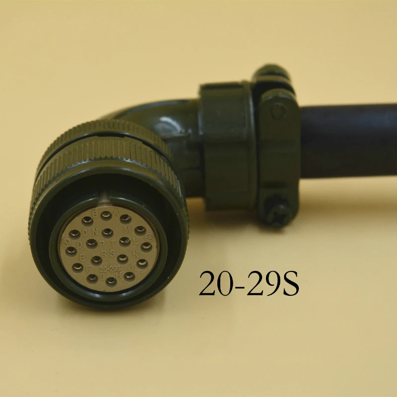 Авиационный штекер 17 Pin MS3108B MS3102A 20 29s VW3M8122 YDM30200447 Сервопривод Штекер двигателя для