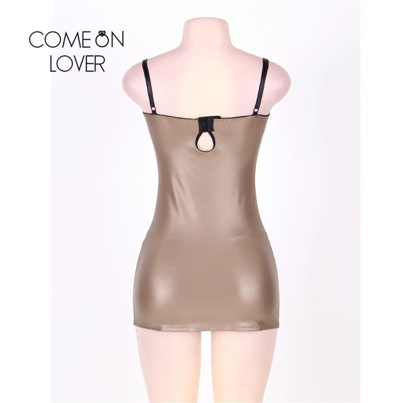 Comeonlover облегающие Babydolls сексуальные для женщин атласная ткань 5XL пеньюар на