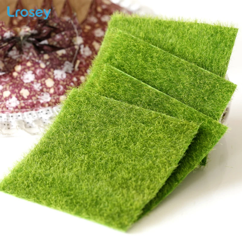 

Micro landscape creative simulation moss decoration lawn moss PVC garden decoration accessories Figurines Miniatures
