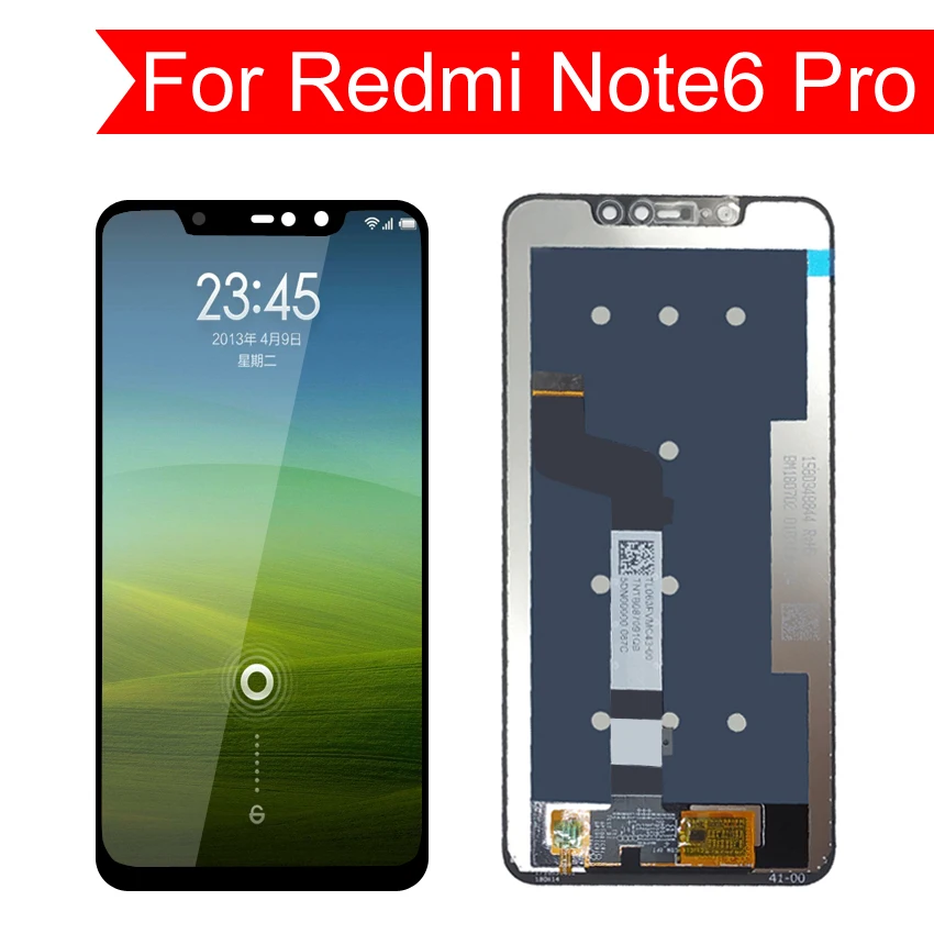 

For Xiaomi Redmi Note 6 Pro LCD Display Touch Screen Digitizer LCD Redmi Note6 Pro Assembly Repair Parts