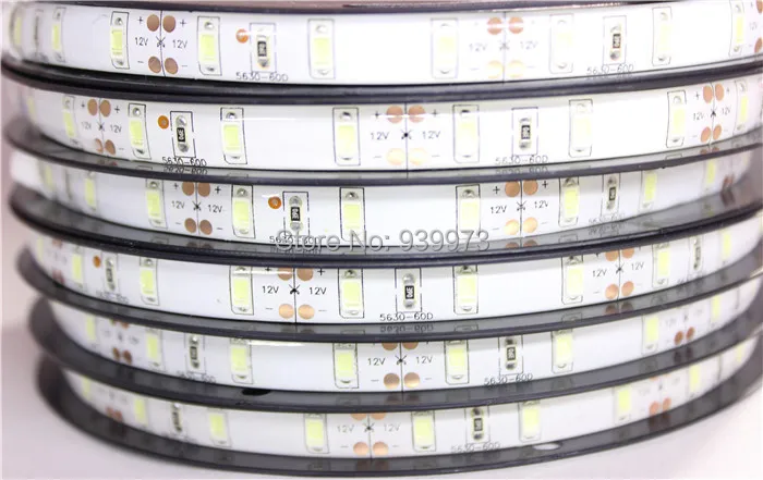 Супер яркая светодиодная лента S609 5630 Luminaria высокой мощности 300 светодиодов 5 м