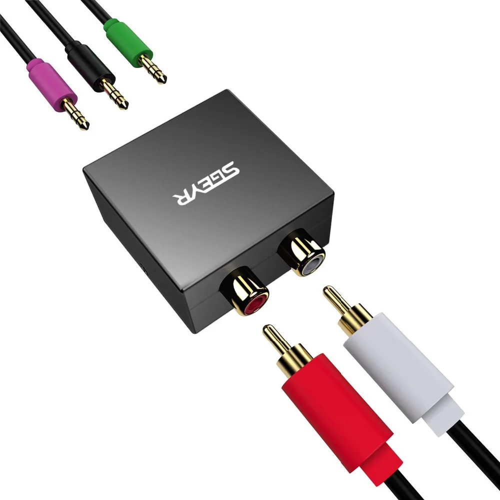 5.1 Game Console Adapter Convert RCA to A Single-1-8 5.1 Game Console Adapter Convert RCA to A Single-1-8
