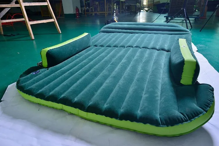 

universal lowest price SUV Inflatable Mattress With Air Pump Travel Camping Car Back Seat Sleeping Rest Mattress Car Sex Bed