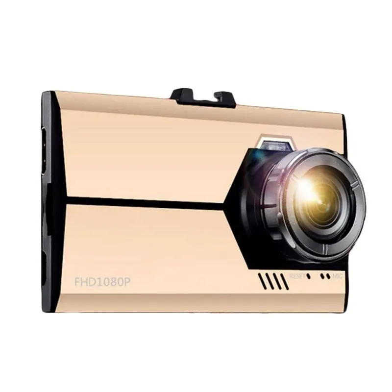2017 Ultra-thin 3 Inch  Car DVR Camera Night Vision 500w Pixels Cycle Recording Camcorder  LCD 1080P