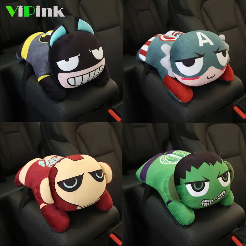 車のティッシュホルダー驚異漫画ティッシュボックスカバーかわいいぬいぐるみナプキンホルダーカーシート ハンギング 太陽バイザータイプ取り外し可能な ティッシュケース ティッシュボックス Aliexpress