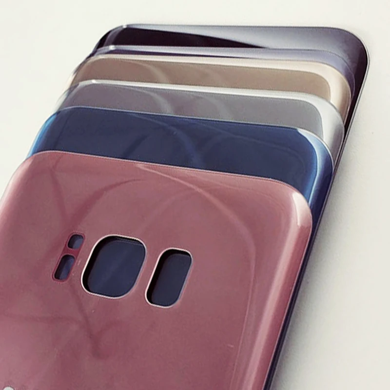 Для Samsung Galaxy S8 G950 G950F плюс G955 G955F задняя крышка Задняя Дверь Корпус чехол 3D