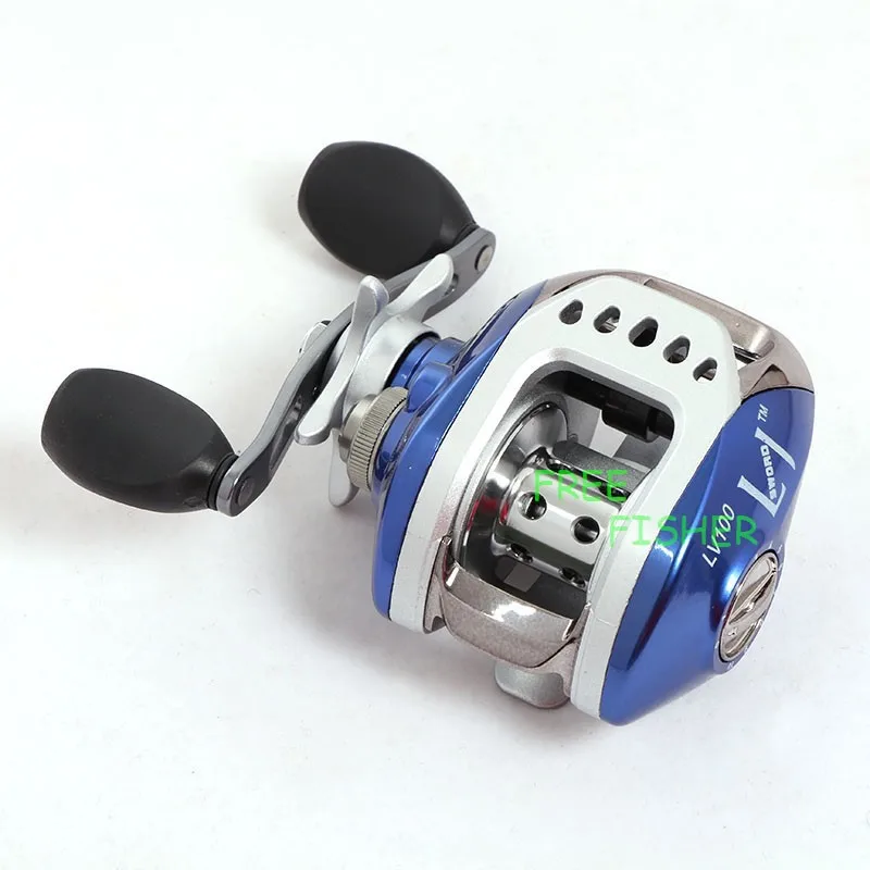 

Low Profile 8+1 BB Baitcasting Lure Fishing Reel Right Hand/ Left Hand Reel Lure Reel Water Drop Wheel Free Fisher