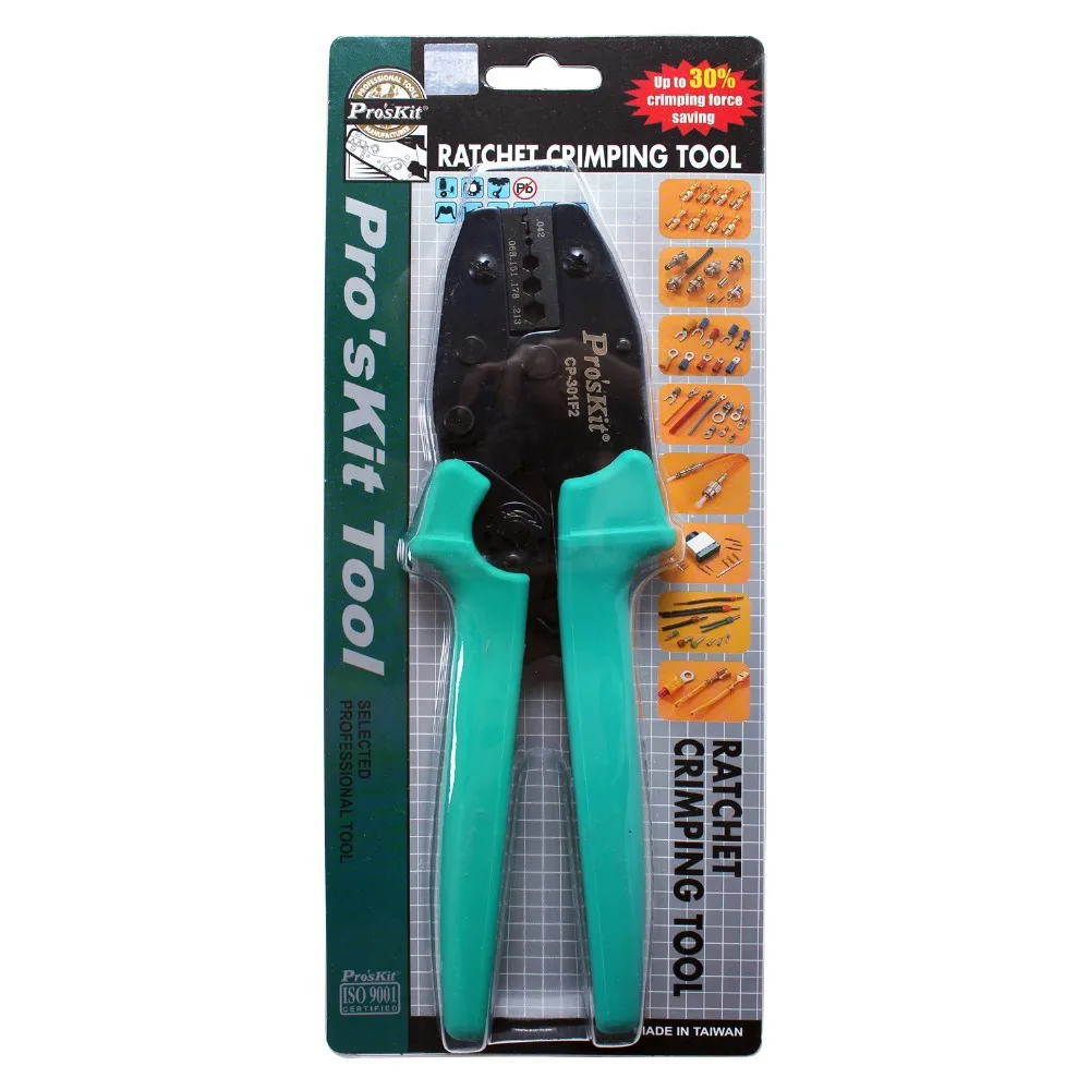 

Pro'sKit CP-301F2 Fiber Optic Crimping Tool Cutting Crimper Hand Tools