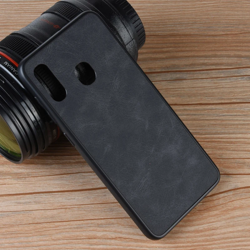 Samsung Galaxy A30 PU leather+PC+TPU hard case YB_92