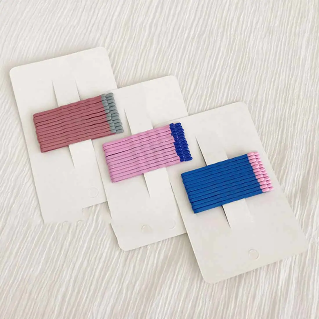 

12 pcs Muti-color Hair Clip for Hair Clips Wave Flat Curved Hairpin Styling Metal Barrette Korean Tendency