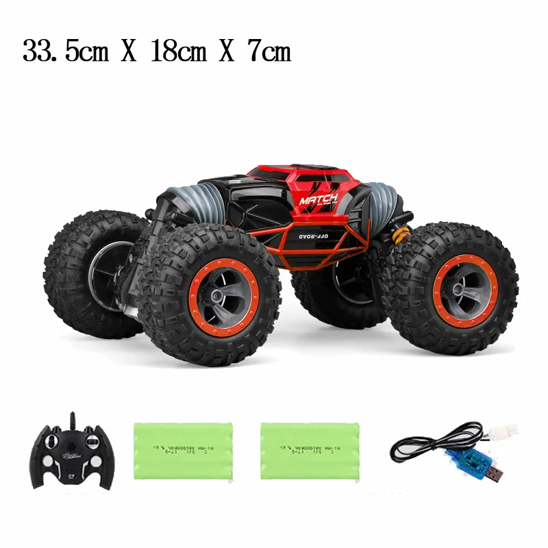 1:16 весы Двусторонняя 2,4 ГГц RC автомобиль один ключ преобразования вездеходный внедорожник Varanid альпинистский грузовик пульт дистанционного Управление игрушки - Цвет: Коричневый