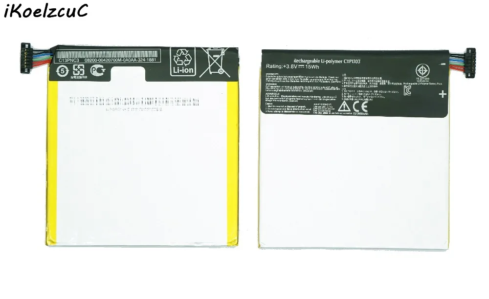 IKoelzcuC 1 шт. аккумулятор C11P1303 + подарок для Asus Google Nexus 7 &quot7 II 2 2nd Gen 2013 ME571 ME57K ME57KL K009 K008