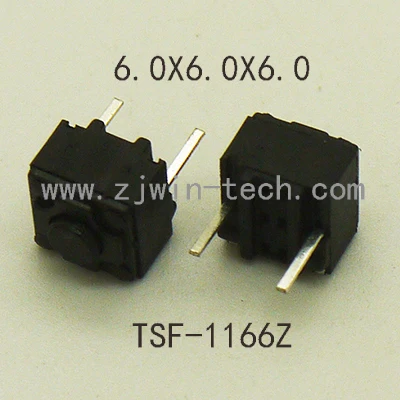 

10PCS 6x6x6mm Middle 2PIN DIP Waterproof Momentary Tactical Button Switch Mouse Inside Key Button Micro Button Switch