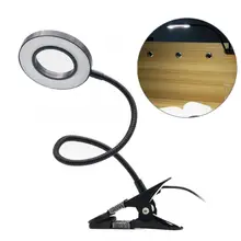 УФ лампа USB светодиодный макияж лампа татуировка бровей и губ защита глаз настольная лампа с зажимом для салона красоты ногтевые лампы n