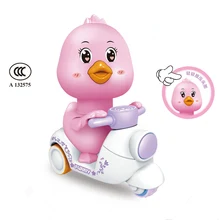 Милый мультфильм заводная игрушка желтая утка мотор оттяните назад мальчик девочка игрушка подвижная ветряная игрушка для детей игрушки