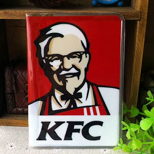 New High quality PVC passport Cover ID Credit Card business - Holders for travel -KFC pattern | Багаж и сумки