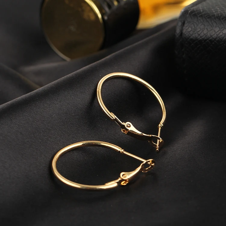 

6pairs/set Vintage Silver Gold Big Circle Hoop Earrings For Women Steampunk Copper Alloy Ear Clip Fashion Jewelry Gift