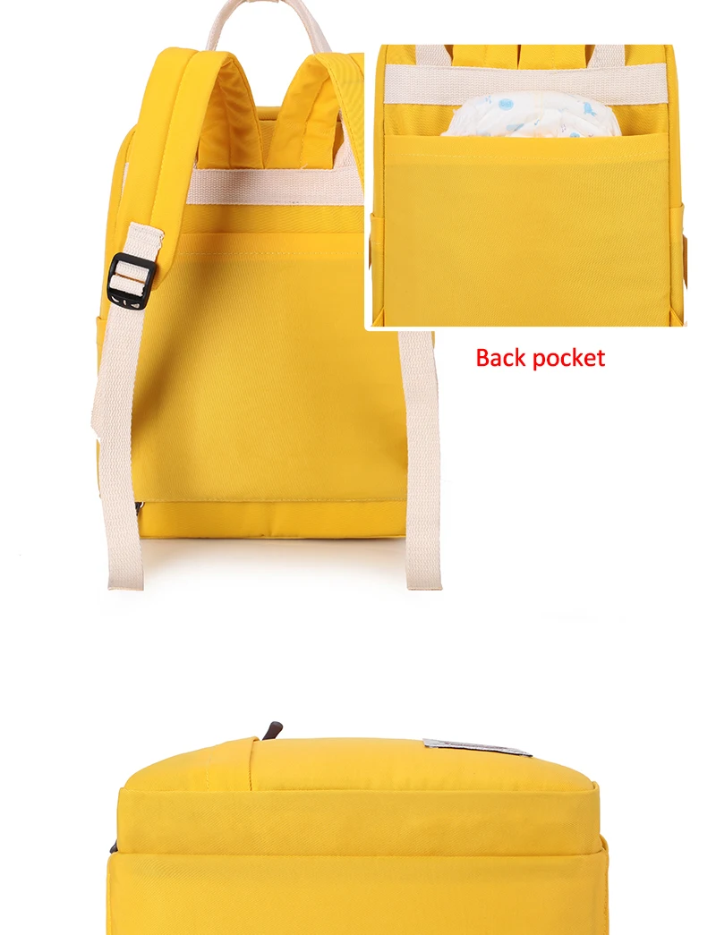 DCIMOR водонепроницаемый нейлоновый рюкзак для мамы, сумка для подгузников, большая вместительность, Детская сумка с кольцом и пряжкой, дорожные рюкзаки, сумка для ухода за ребенком