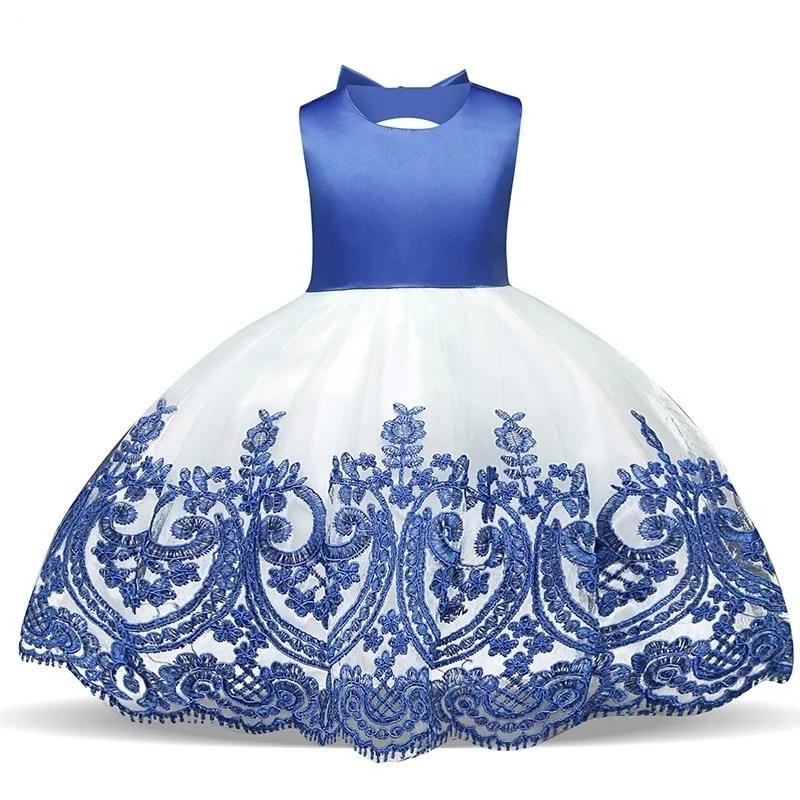 Нарядное дизайнерское платье с бантом для маленьких девочек; праздничные платья принцессы для девочек; Летние Детские платья для девочек; детское платье для свадебной церемонии