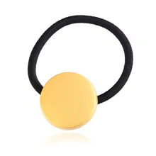 Заколки для волос для Для женщин диких классический волос веревки Творческий Круглый туманный золотой блестящей веревки высокой упругой не повредит волос веревки G0508