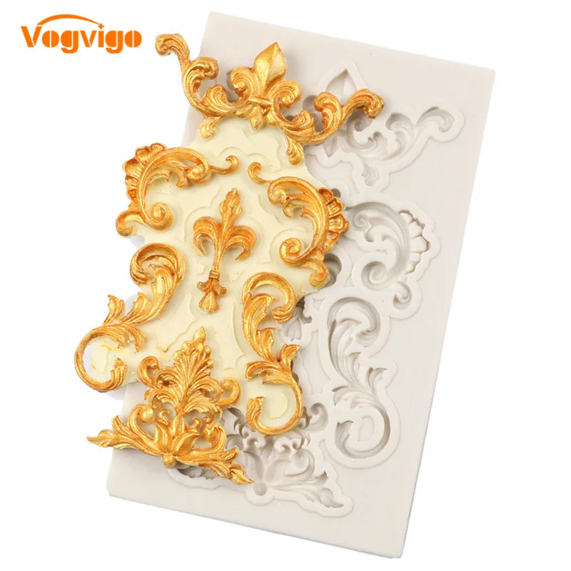 

1 piece Border Silicone Mold Cross Fondant Mold Cake Decorating Tools Chocolate Gumpaste Baking Tools