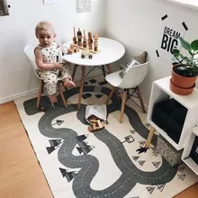 Детские наколенники для ползания, коврик для приключений, лес, одеяло, дорожная дорожка, игра, тренажерный зал, игровой коврик, напольный ковер, украшение детской комнаты, детский подарок