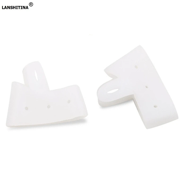 

Forefoot Pad Orthopedic Silicone Gel Insole Hallux Valgus Toe Separator Big Foot Correction Breathable Insole Inserts For Shoes