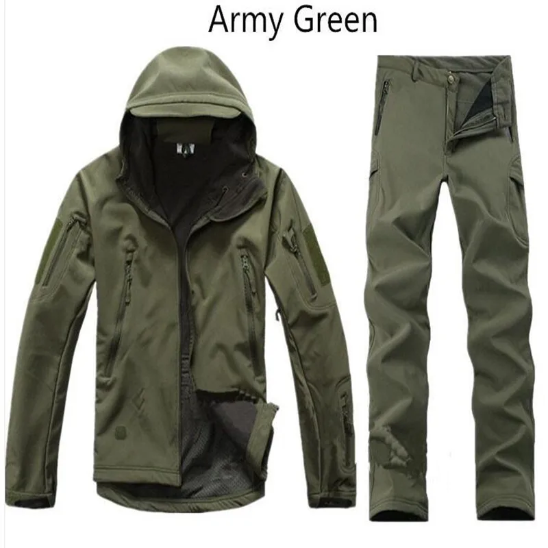 

New jacket Men Tactical Military Uniform Clothing Waterproof Army Combat Uniform Tactical Men's Camouflage Hunt Clothes