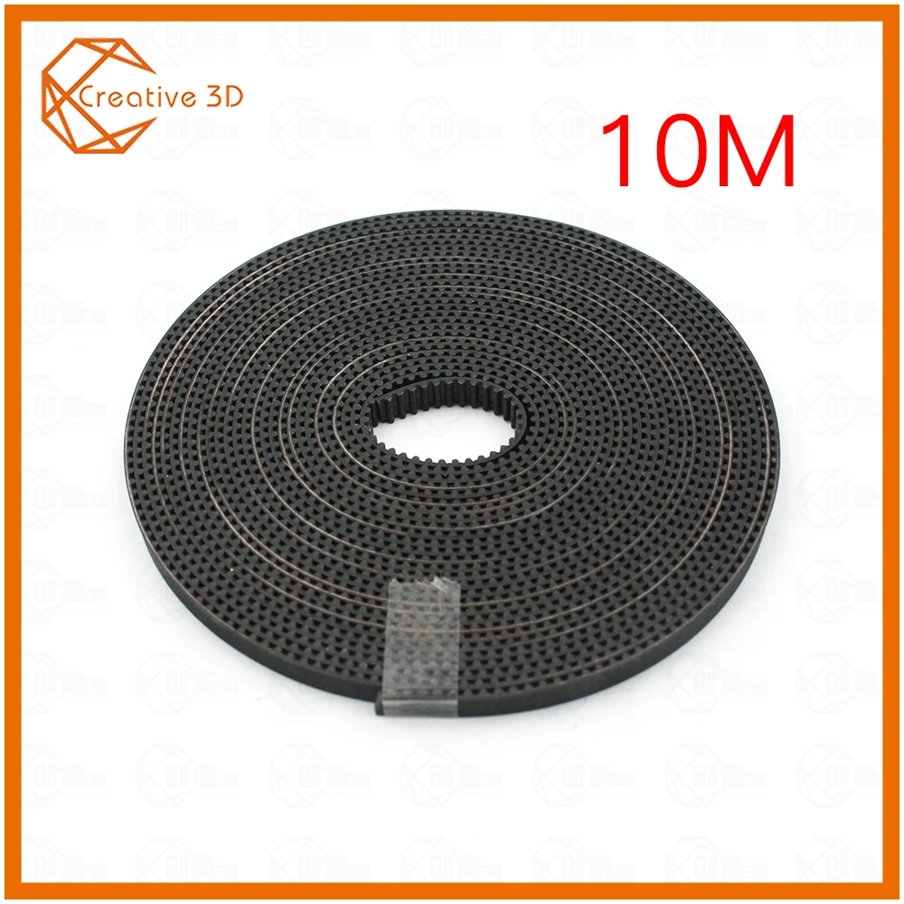 

10M/lot Belt Rubber GT2 Open Timing Belt Width 6mm GT2-6mm for 3D Printer RepRap Mendel Rostock CNC GT2 Belt Pulley 10Meters