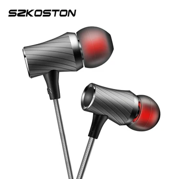 

KST-X4 Metal 3D Stereo Earphone With HD Speaker & Noise Reduction Earbuds For Android/IOS Smartphone Xiaomi iphone Samsung PC