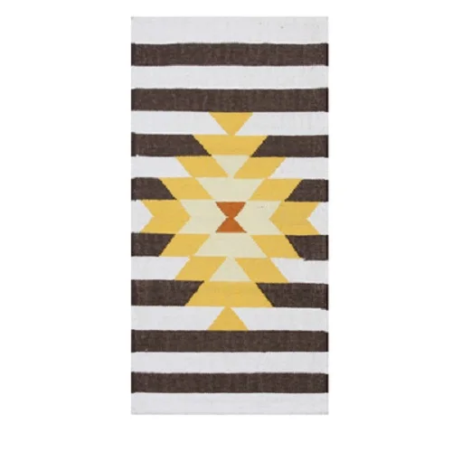 Ковер Kilim100 % хлопок для гостиной ручной работы ковер с геометрическим рисунком в