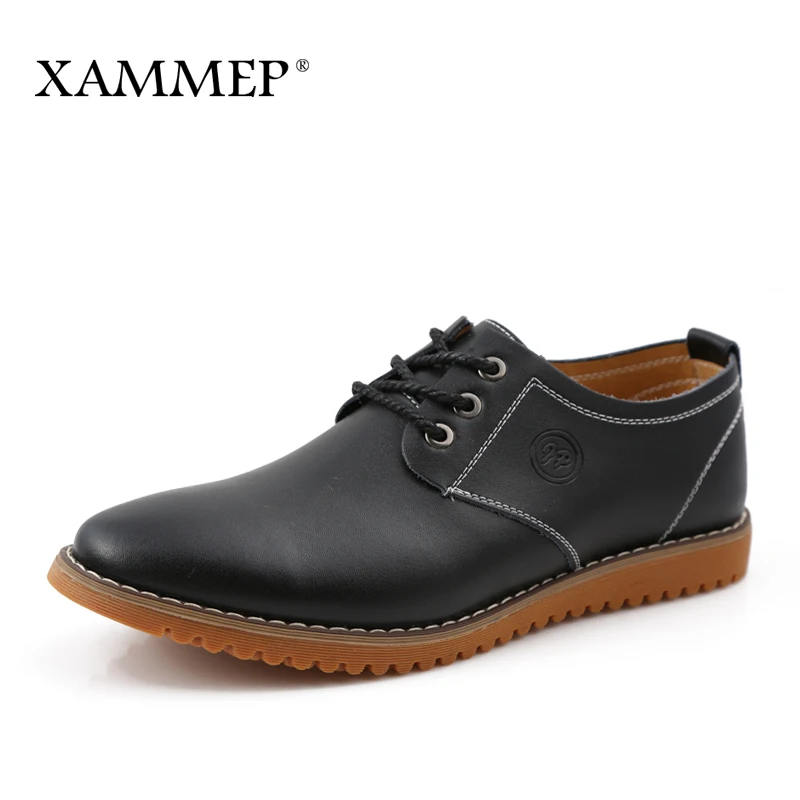

Men Casual Shoes Brand Men Shoes Men Sneakers Men Flats Slip On Genuine Split Leather Plus Big Size Spring Autumn Xammep