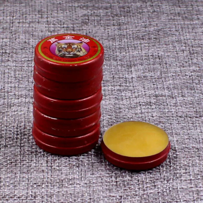 

5PCS Relief Ointment Massage for Headache Stomachache Cold Dizziness Insect Stings Heat Muscle Rub Ache Tiger Balm Pain