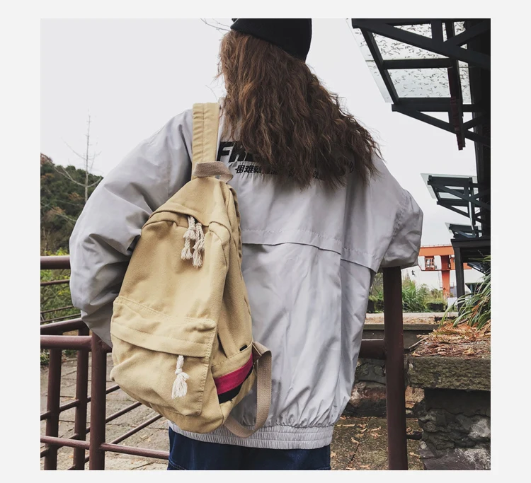 Menghuo Vintage Canvas Women Backpack Fashion Travel Backpack for Teenager Girls Student School Bag Casual Rucksack Female 2019_31