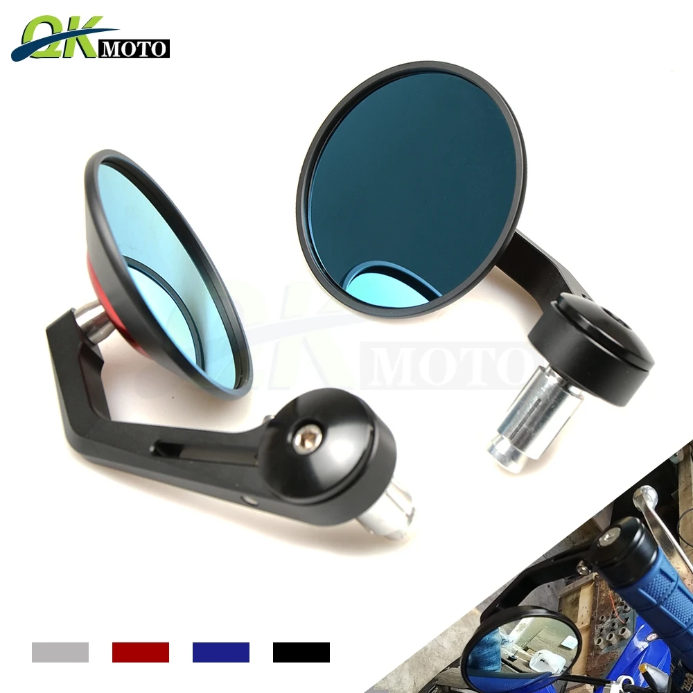 

Universal Motorcycle accessories Rearview Mirror Handlebar Rear View Mirrors CNC FOR HONDA YAMAHA xjr 1300 benelli tnt 125 fz6