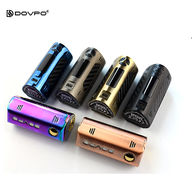Original DOVPO TRIGGER 168w TC Box mod 18650 168W Electronic cigarette vape TC mode mod for RDA RDTA VS Battlestar 200w TC MOD Original DOVPO TRIGGER 168w TC Box mod 18650 168W Electronic cigarette vape TC mode mod for RDA RDTA VS Battlestar 200w TC MOD