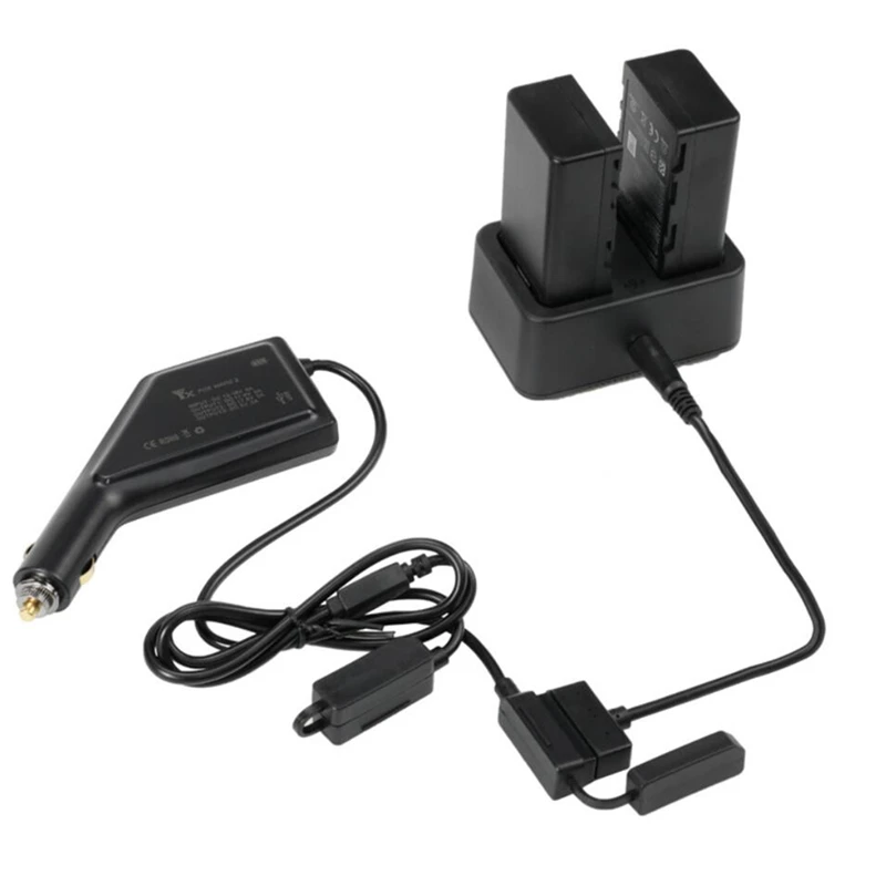 Кабель-адаптер для зарядки аккумулятора CrystalSky для DJI Mavic 2 Pro/Zoom автомобильное зарядное устройство для DJI 5,5 дюйма 7,85 дюйма HD экран соединительный кабель